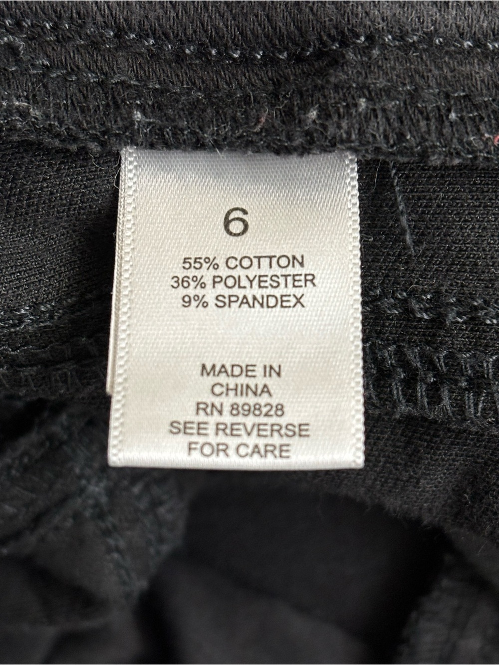 LOGO Lori Goldstein pull-on elastic waist jogger jeggings in washed black - Picture 4 of 10